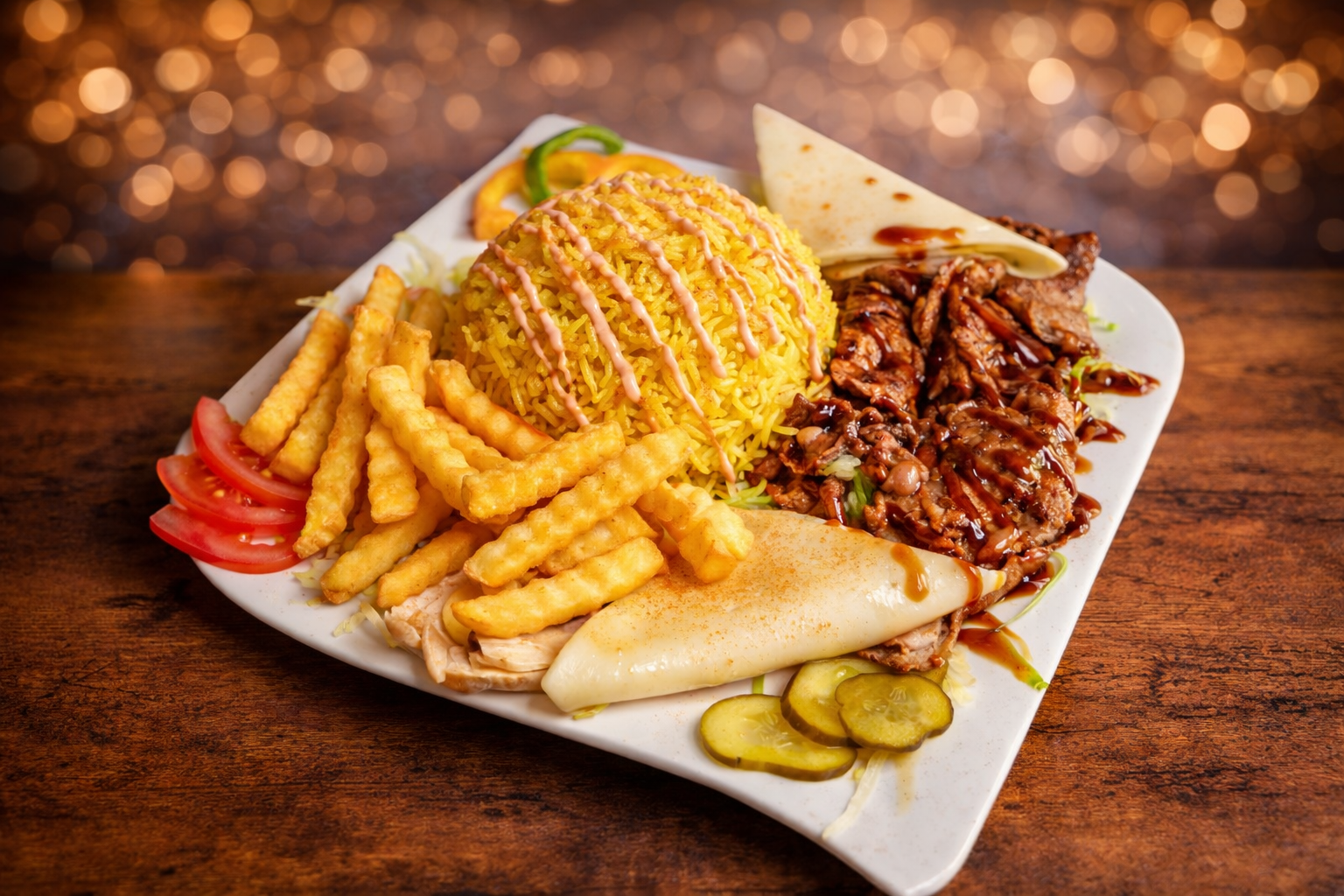 Cheese Steak Plate